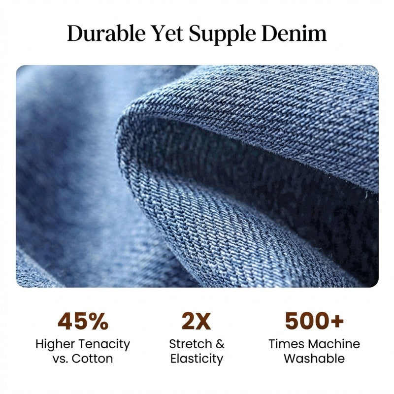 ⏳Oferta specjalna ograniczona czasowo⏰Damskie jeansy vintage z wysokim stanem i szerokimi nogawkami👖
